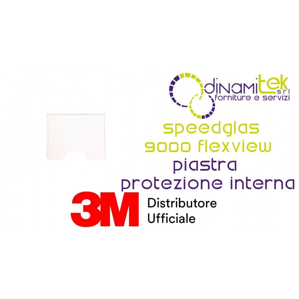 3M SPEEDGLAS 9000 FLEXVIEW PIASTRA DI PROTEZIONE INTERNA TRASPARENTE Dinamitek 1
