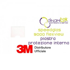 3M SPEEDGLAS 9000 FLEXVIEW PIASTRA DI PROTEZIONE INTERNA TRASPARENTE Dinamitek 2
