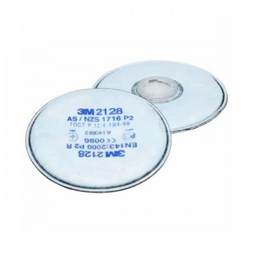 3M 2128 COPPIA FILTRI ANTIPARTICOLATO P2 R Dinamitek 2