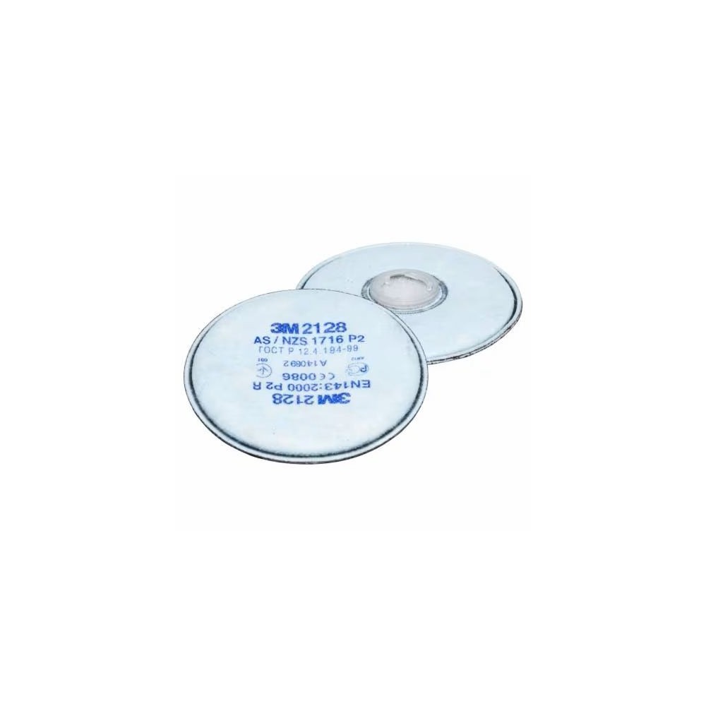 3M 2128 COPPIA FILTRI ANTIPARTICOLATO P2 R Dinamitek 2