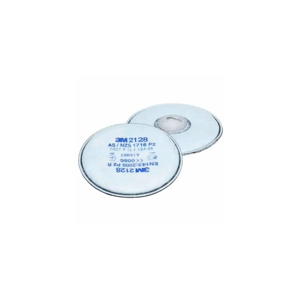 3M 2128 COPPIA FILTRI ANTIPARTICOLATO P2 R Dinamitek 2