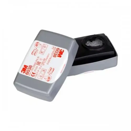 3M 6038 COPPIA FILTRI ANTIPARTICOLATO P3 R Dinamitek 2