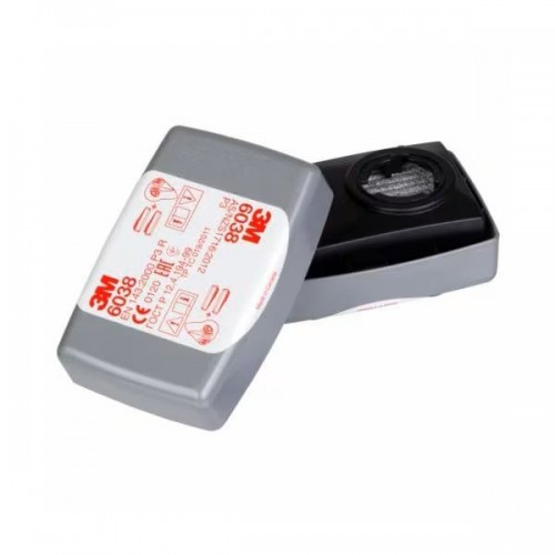 3M 6038 COPPIA FILTRI ANTIPARTICOLATO P3 R Dinamitek 2