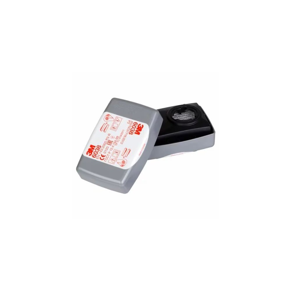 3M 6038 COPPIA FILTRI ANTIPARTICOLATO P3 R Dinamitek 2