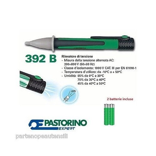 392B0001 DETECTOR DE VOLTAJE CA 392 B PASTORINO EXPERTO Dinamitek 2