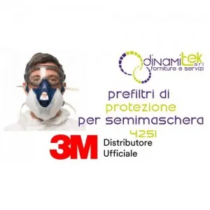 9330+ RESPIRATORE MONOUSO FFP3 NR 3M Dinamitek 1