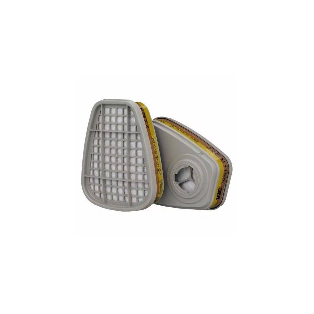  6075 COPPIA FILTRI PER FORMALDEIDE CLASSE A1 3M Dinamitek 2