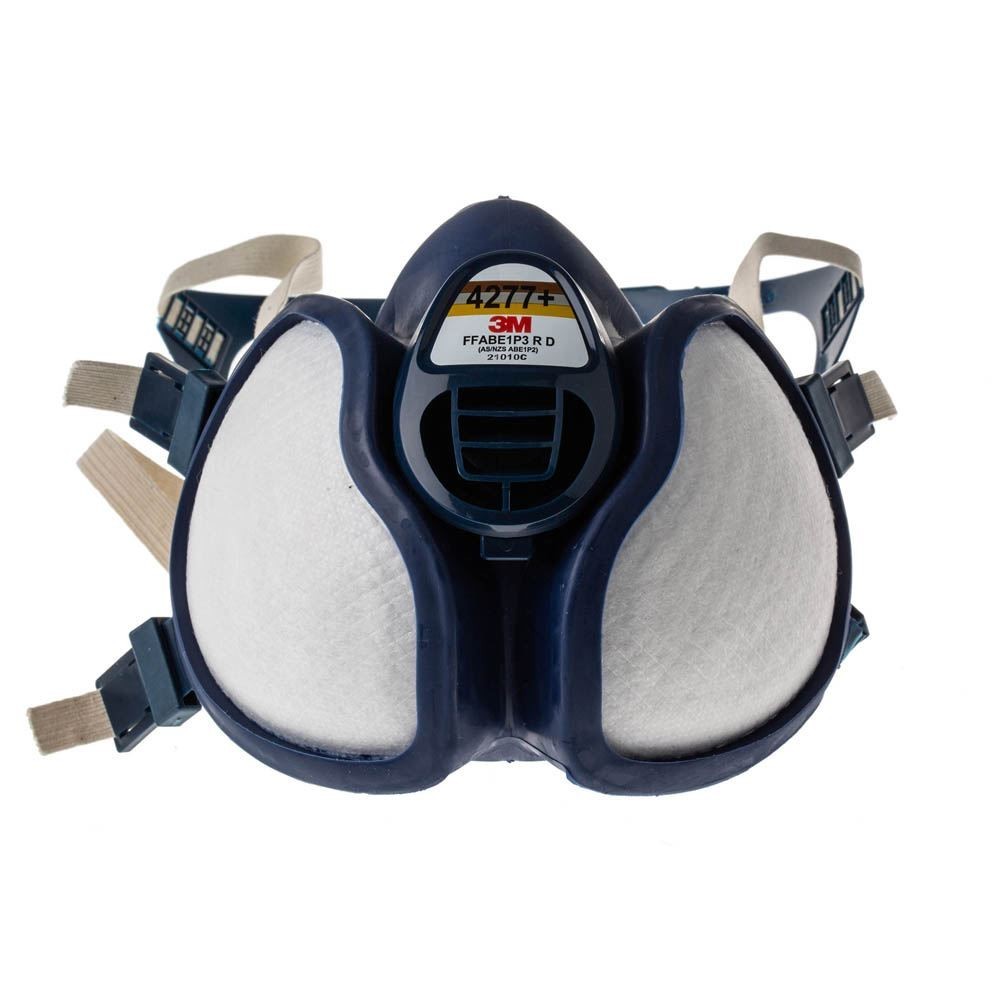 3M 4277+ SEMIMASCHERA RIUTILIZZABILE SENZA MANUTENZIONE FILTRI FFABE1P3 R D Dinamitek 2