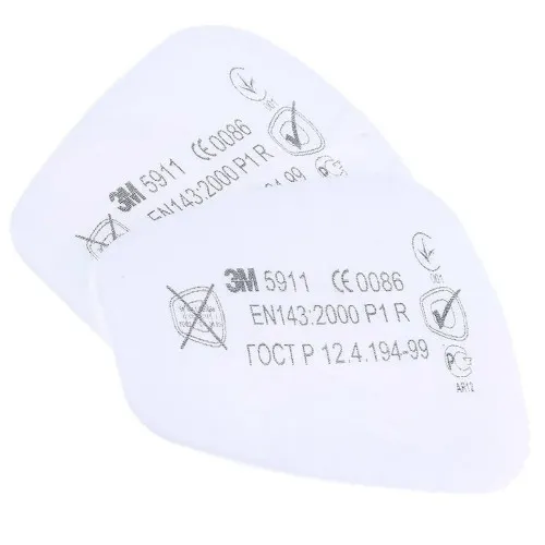 3M 5911 COPPIA FILTRI ANTIPARTICOLATI PER POLVERI CLASSE P1 R Dinamitek 2