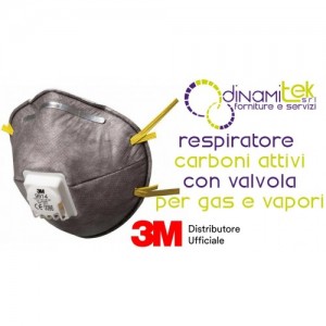 9914 RESPIRATORE FACCIALE FILTRANTE CLASSE FFP1 NR D CON VALVOLA 3M Dinamitek 1