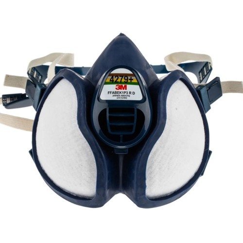 3M 4279+ RESPIRATORE A SEMIMASCHERA SENZA MANUTENZIONE PER GAS NOCIVI FILTRI COMBINATI ABEK1P3 Dinamitek 2