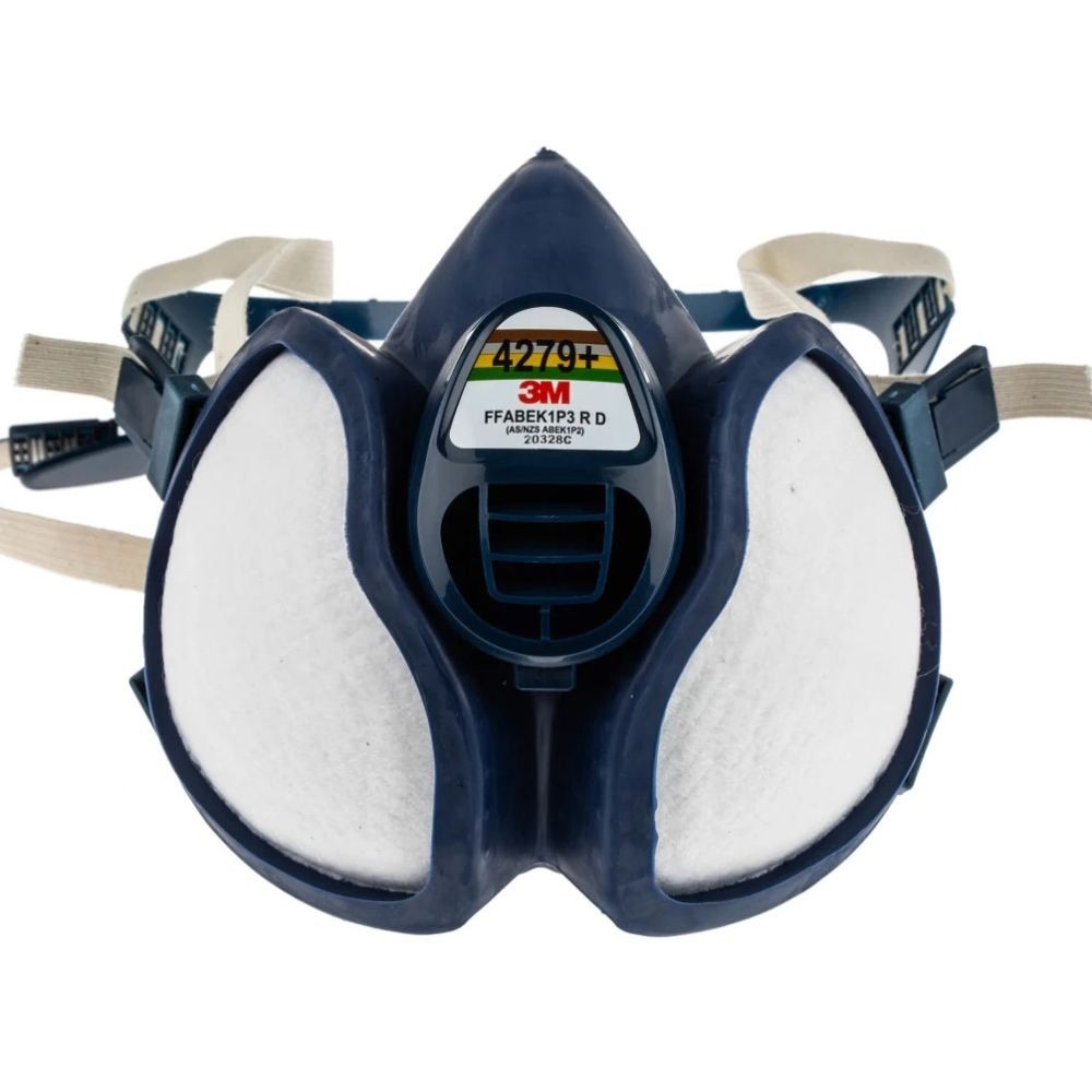 3M 4279+ RESPIRATORE A SEMIMASCHERA SENZA MANUTENZIONE PER GAS NOCIVI FILTRI COMBINATI ABEK1P3 Dinamitek 2