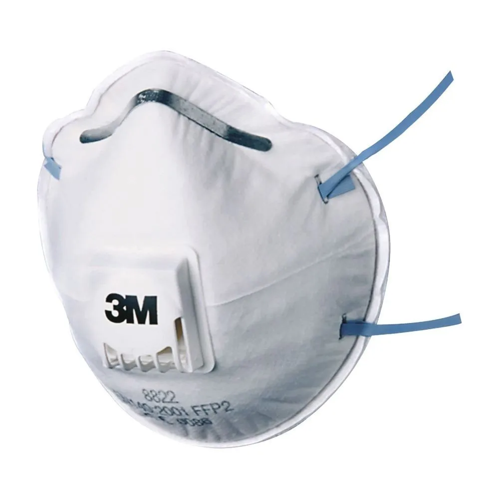 3M 8822 RESPIRATORE ANTIPARTICOLATO FFP2 CON VALVOLA Dinamitek 2