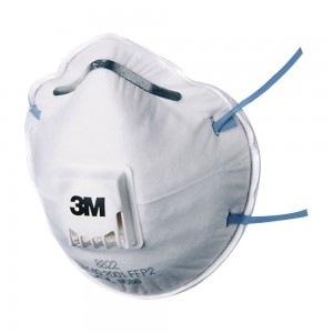 3M 8822 RESPIRATORE ANTIPARTICOLATO FFP2 CON VALVOLA Dinamitek 2