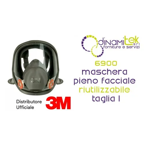 6900 MASQUE FACIAL RÉUTILISABLE TAILLE L 3M