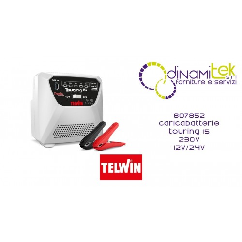 807852 CHARGEUR DE VOYAGE 15 230 V 12 V-24 V TELWIN