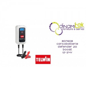 TELWIN 807608 CARICABATTERIE DEFENDER 20 BOOST 12-24V Dinamitek 1