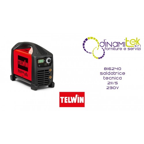 TELWIN 816240 SALDATRICE TECNICA 211/S 230V Dinamitek 1