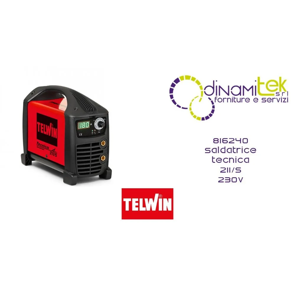 TELWIN 816240 SALDATRICE TECNICA 211/S 230V Dinamitek 1