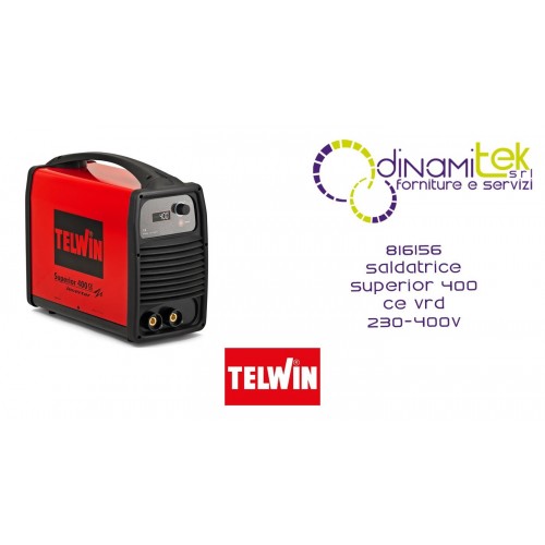 TELWIN 816156 SALDATRICE SUPERIOR 400 CE VRD 230-400V Dinamitek 1