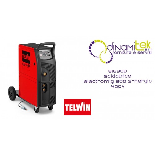 TELWIN 816908 ELECTROMIG 300 SYNERGIC 400V Dinamitek 1