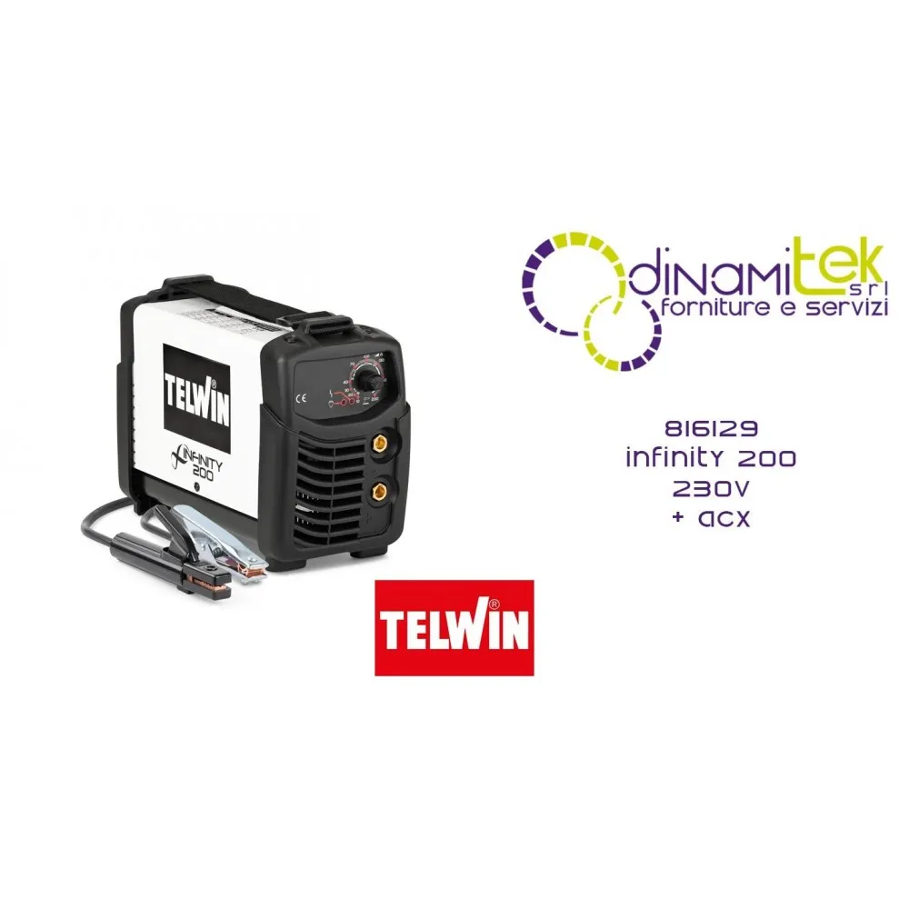TELWIN 816129 INFINITY 200 230V ACX Dinamitek 1