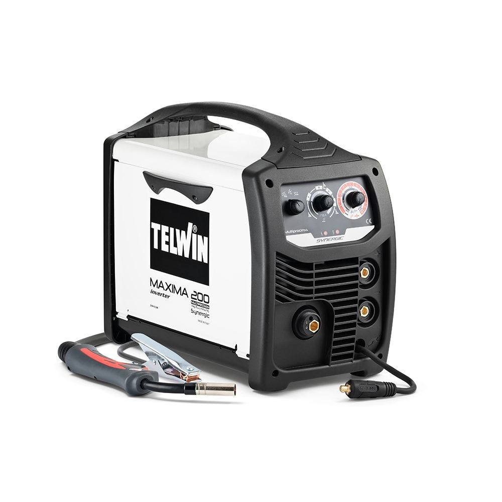 TELWIN 816087 SALDATRICE MAXIMA 200 SYNERGIC 230V MIG-MAG 1PH Dinamitek 2