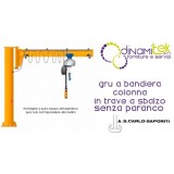 JIB CRANE COLUMN CANTILEVER HIGH-4 M TO.S.CARLO SAPORITI Dinamitek 1