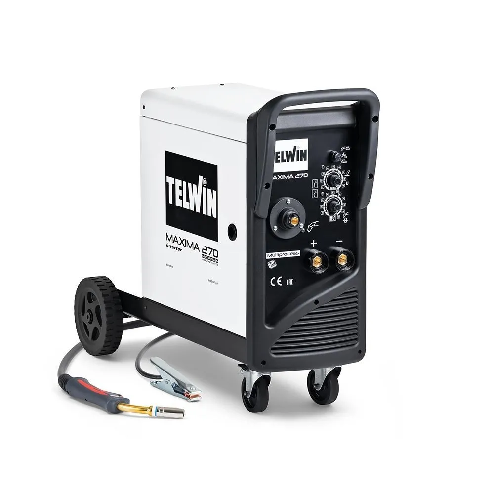 TELWIN 816126 SALDATRICE MAXIMA 270 230V MIG-MAG 1PH Dinamitek 2