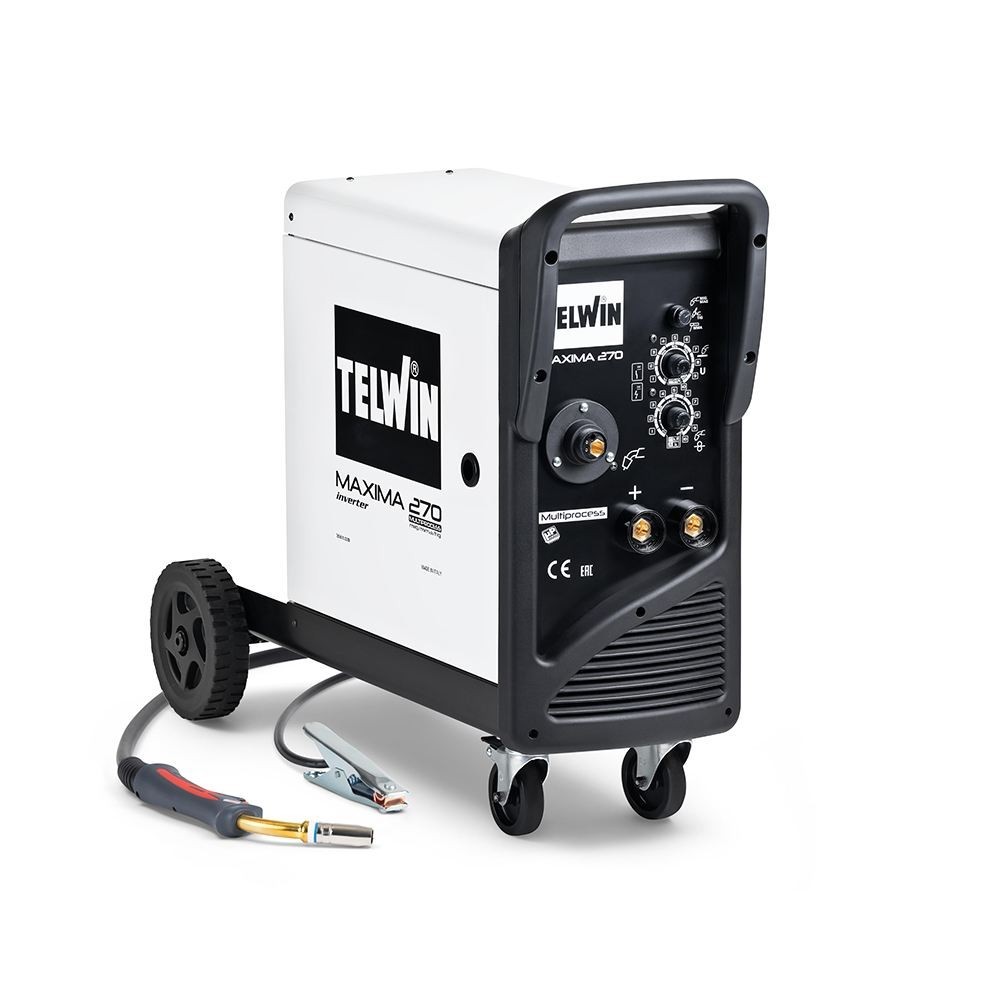 TELWIN 816126 SALDATRICE MAXIMA 270 230V MIG-MAG 1PH Dinamitek 2