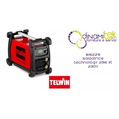TELWIN 816229 SALDATRICE TECHNOLOGY 236 XT 230V Dinamitek 1