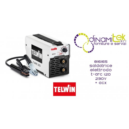 TELWIN 816165 SALDATRICE ELETTRODO T-ARC 120 230V ACX Dinamitek 1