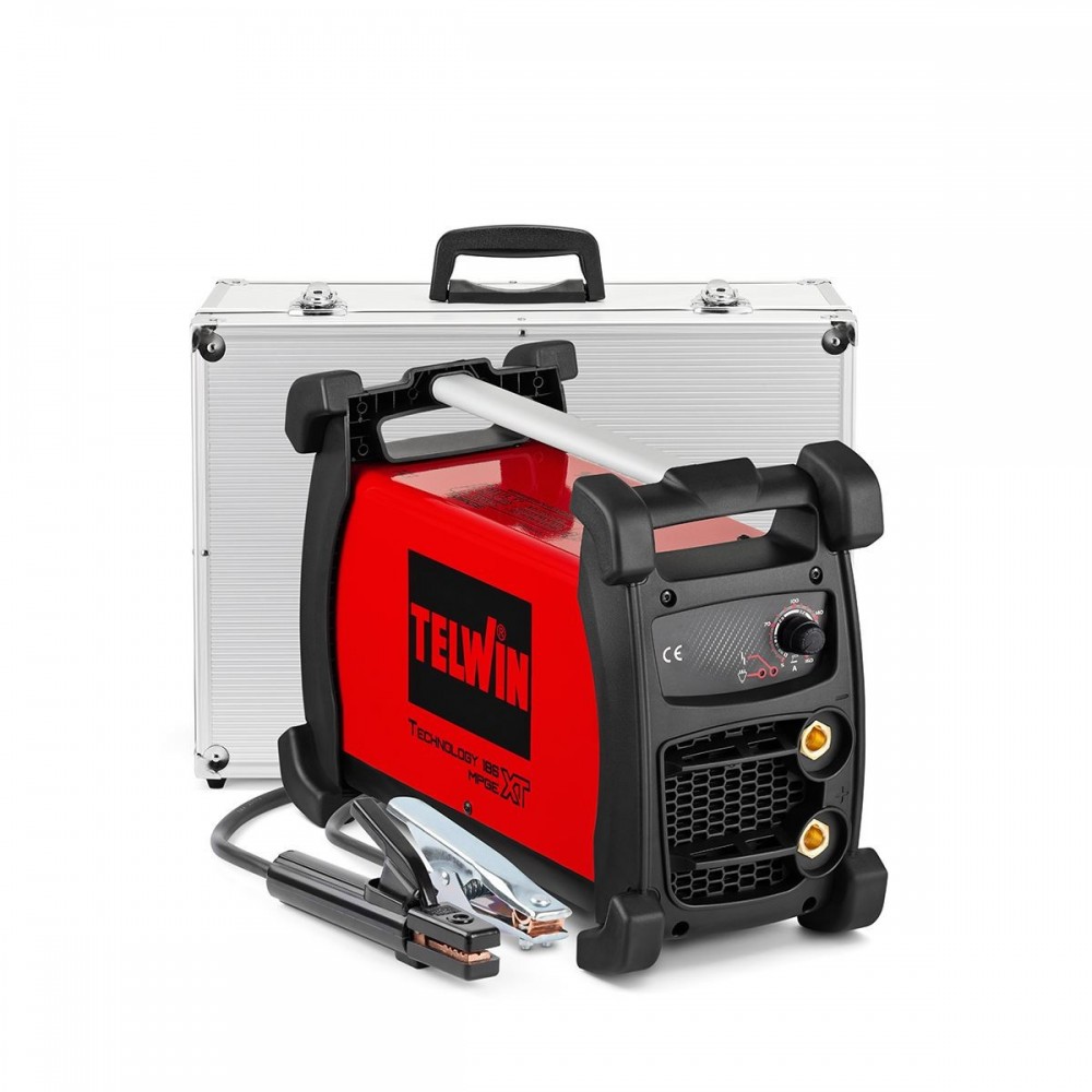TELWIN 816250 SALDATRICE TECHNOLOGY 186 XT MPGE 230V ACX+VAL. MMA INVERTER 1PH Dinamitek 2