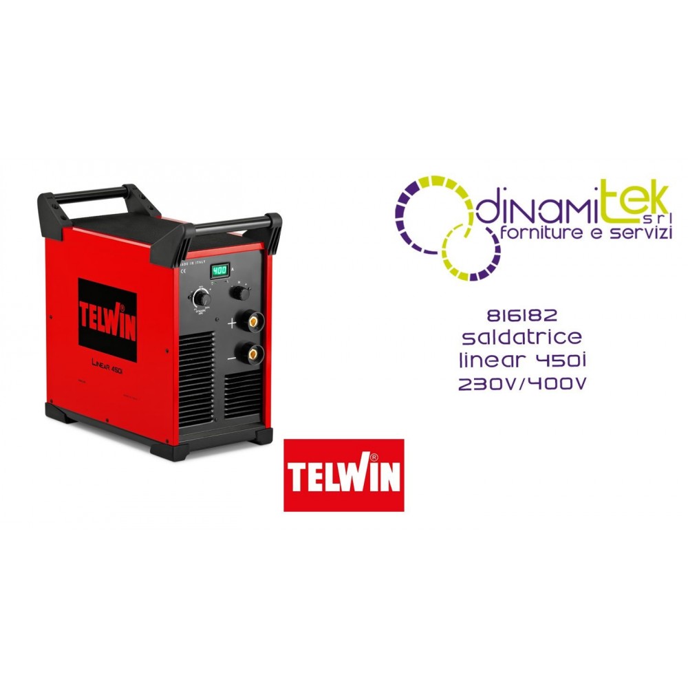 TELWIN 816182 SALDATRICE LINEAR 450i 230V/400V Dinamitek 1
