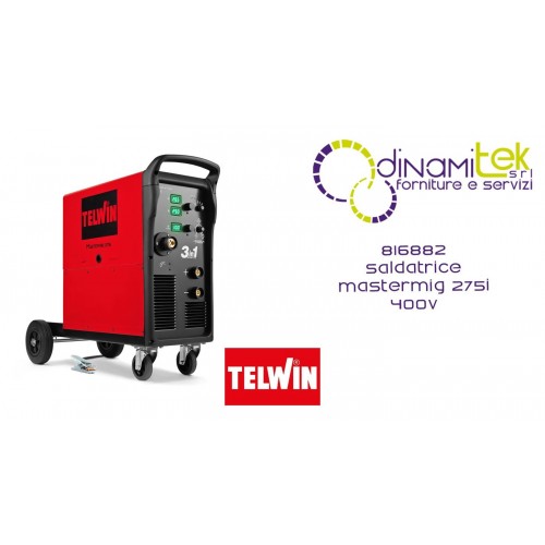 TELWIN 816882 MASTERMIG 275i 400V Dinamitek 1