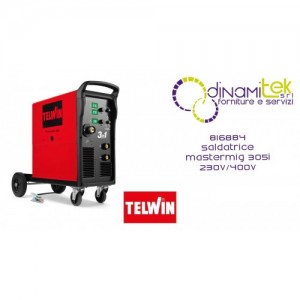 TELWIN 816884 MASTERMIG 305i  230V/400V Dinamitek 1