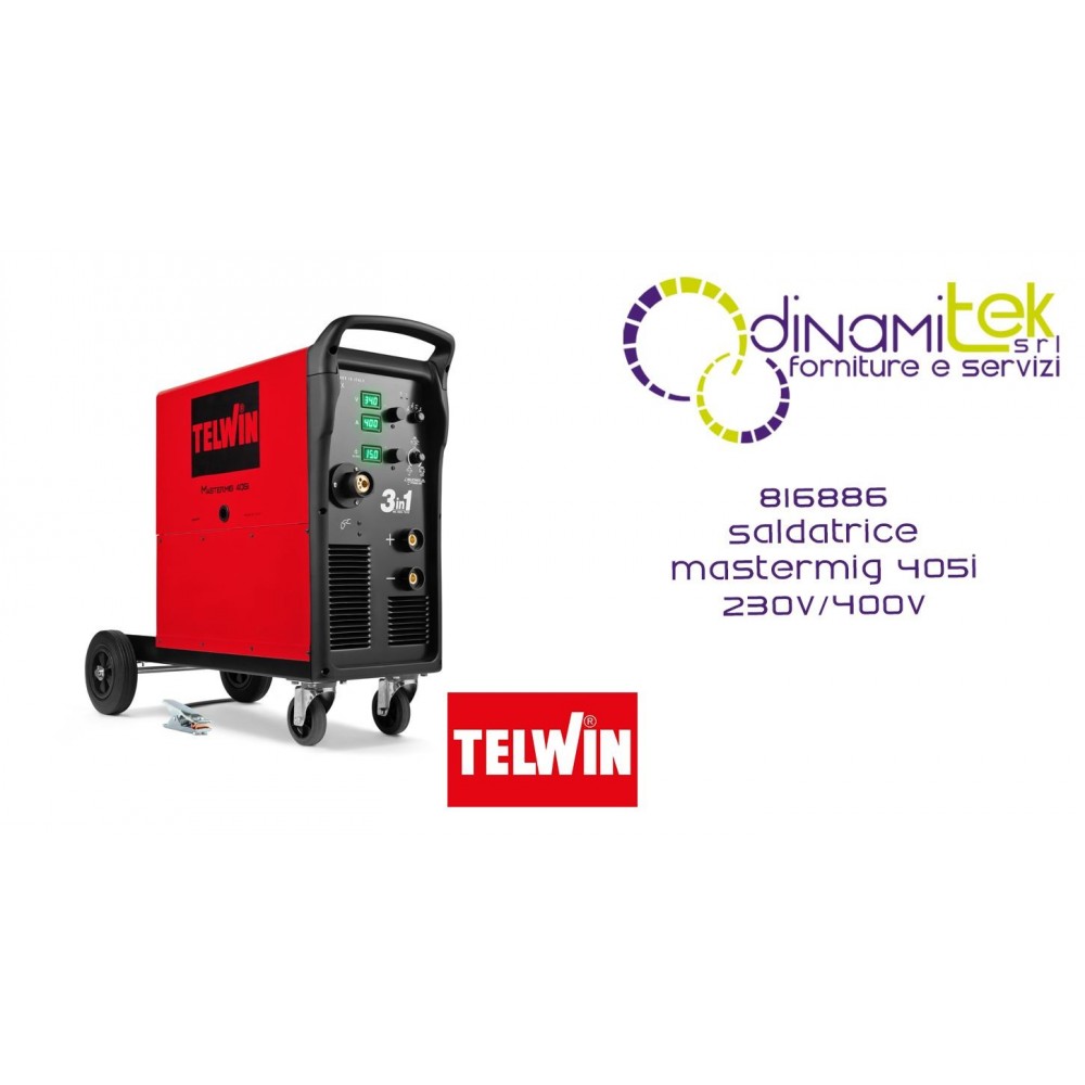 TELWIN 816886 MASTERMIG 405i 230V/400V Dinamitek 1