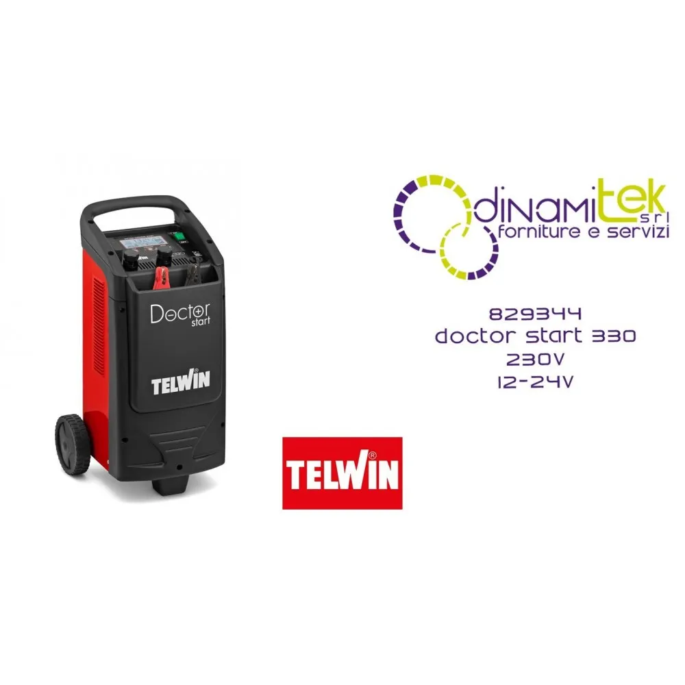 TELWIN 829344 DOCTOR START 330 230V 12-24V Dinamitek 1