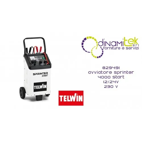 829491 SPRINTER 4000 START STARTER 12-24V 230V TELWIN