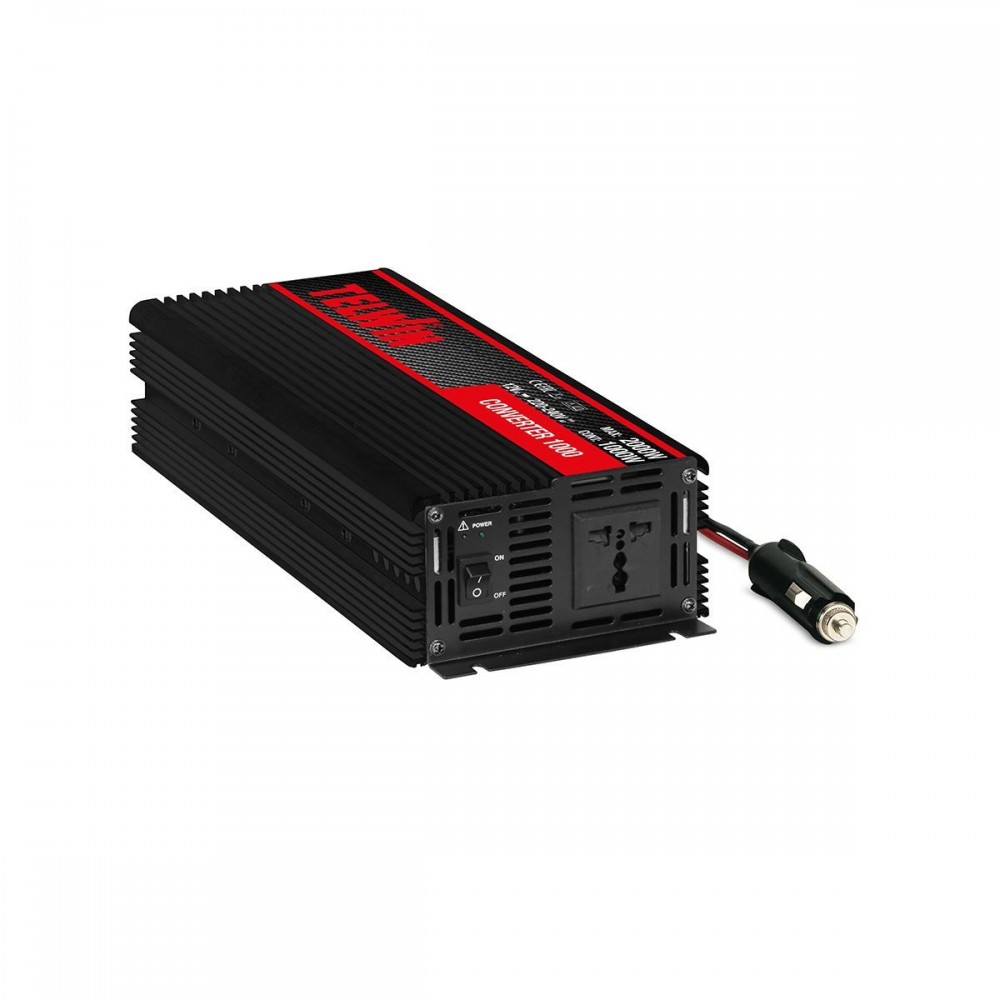 TELWIN 829447 CONVERTER 1000 POWER STATION CONVERTER INVERTER 12V DC - 230V AC Dinamitek 2