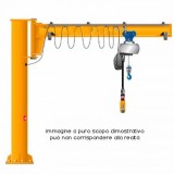 JIB CRANE COLUMN CANTILEVER HIGH-5 M.S.CARLO SAPORITI Dinamitek 4