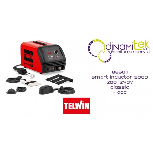 TELWIN 865011 SMART INDUCTOR 5000 200-240V CLASSIC+ACC Dinamitek 1
