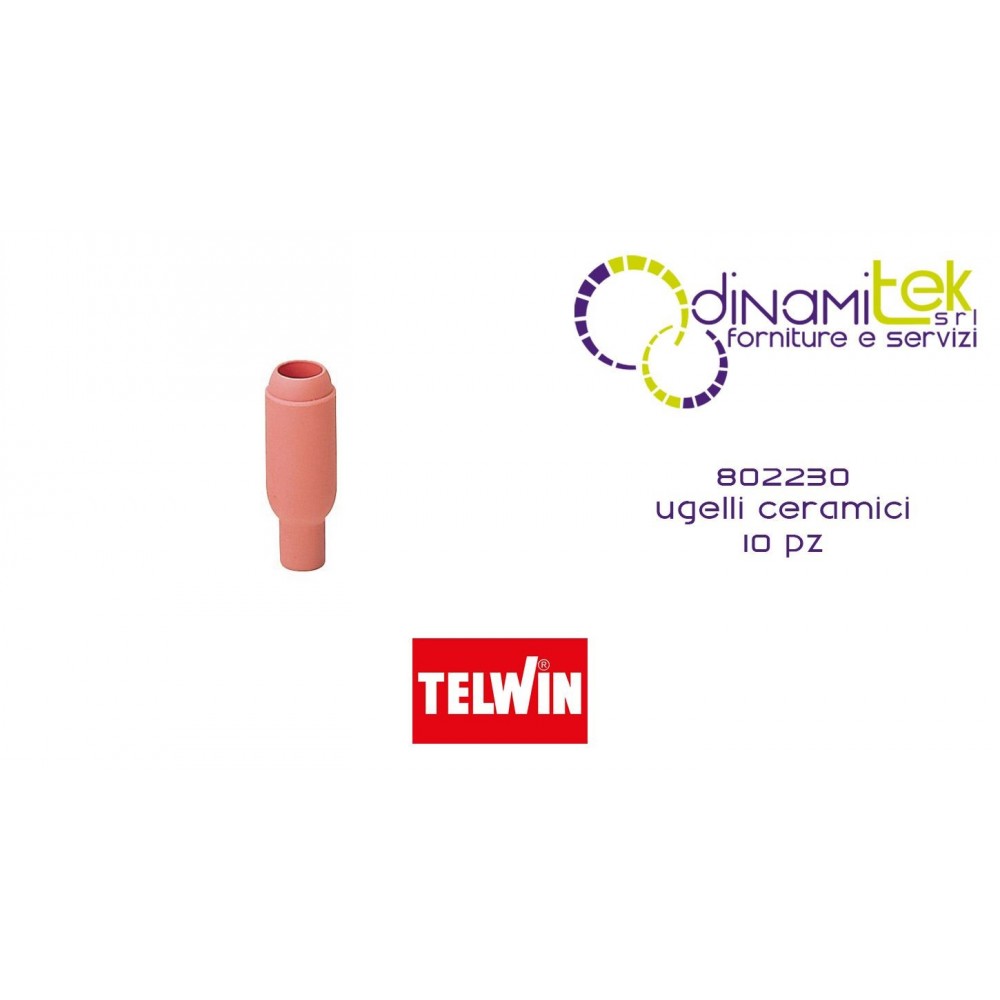 TELWIN 802230 UGELLI CERAMICI 10 PZ Dinamitek 1