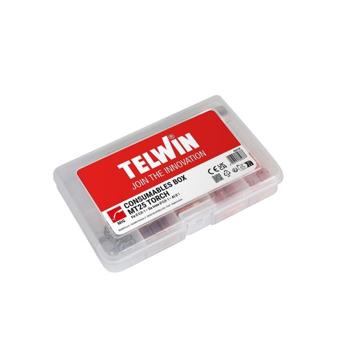 TELWIN 804152 KIT MT25 TORCH BOX CONSUMABILI TORCIA MIG MT25 Dinamitek 2