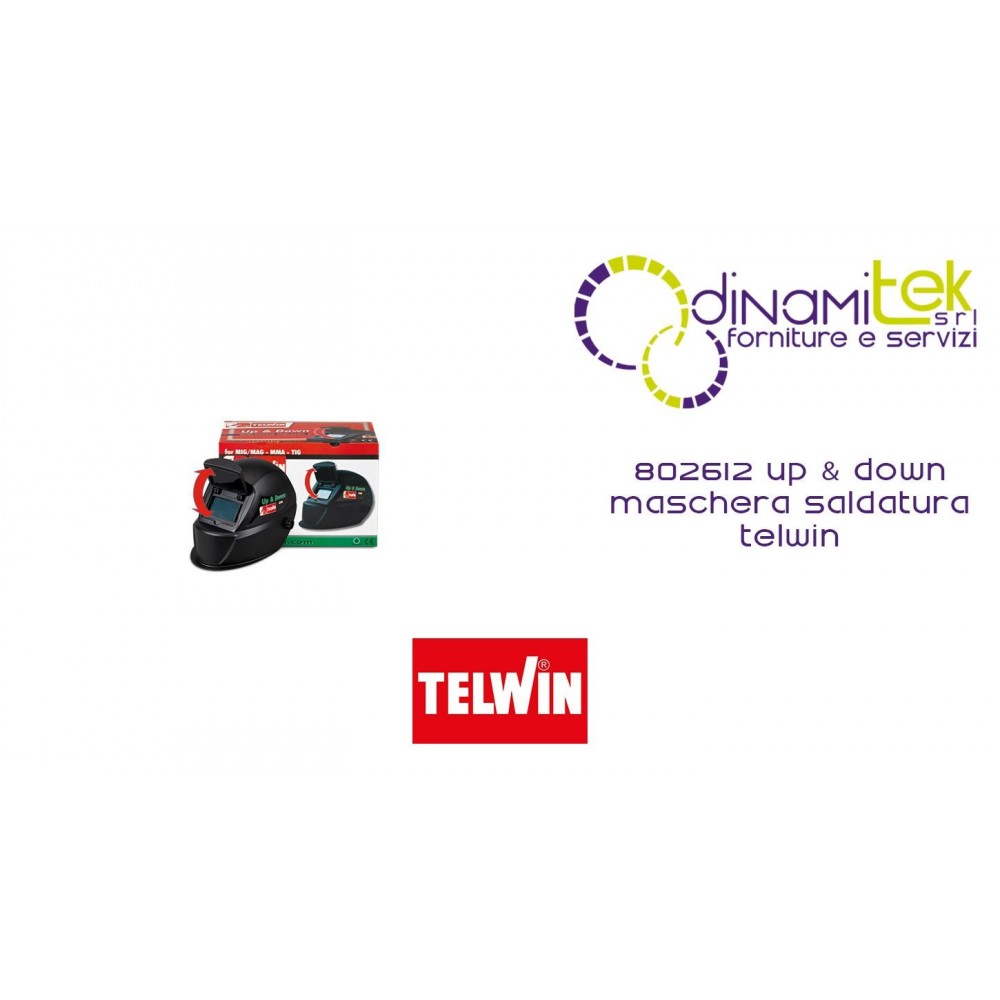 TELWIN 802612 UP & DOWN MASCHERA SALDATURA Dinamitek 1
