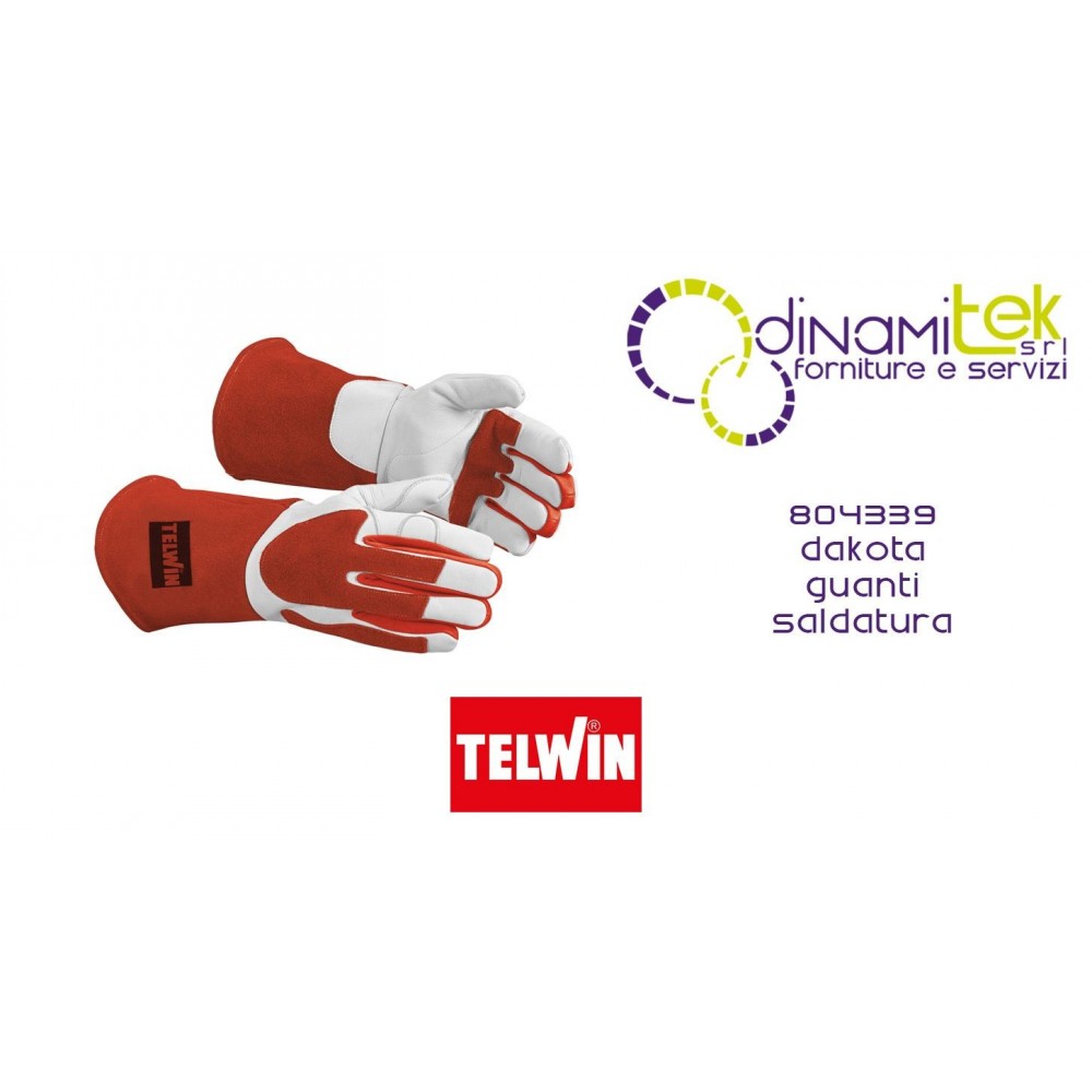 TELWIN 804339 DAKOTA GUANTI PROFESSIONALI SALDATURA Dinamitek 1