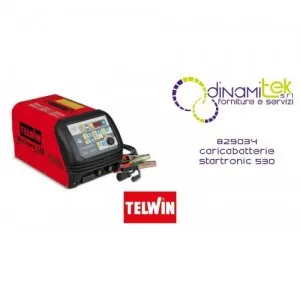 TELWIN 829034 CARICABATTERIE STARTRONIC 530 Dinamitek 1