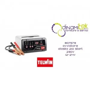 TELWIN 807579 AVVIATORE ALASKA 210 START 230V 12-24V Dinamitek 1