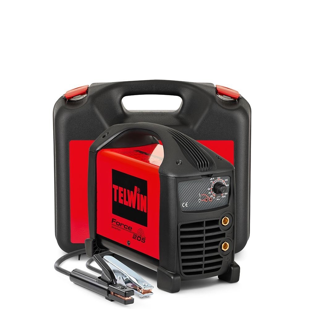 TELWIN 816238 SALDATRICE FORCE 205 230V ACX VALIGETTA PLASTICA Dinamitek 2