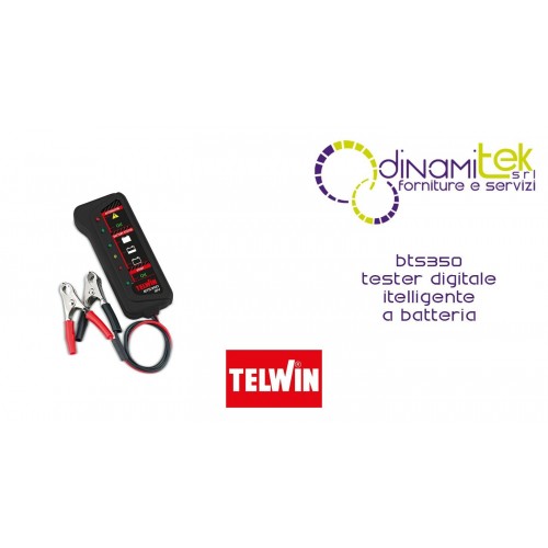 TELWIN 802783 BTS350 TESTER BATTERIA Dinamitek 1